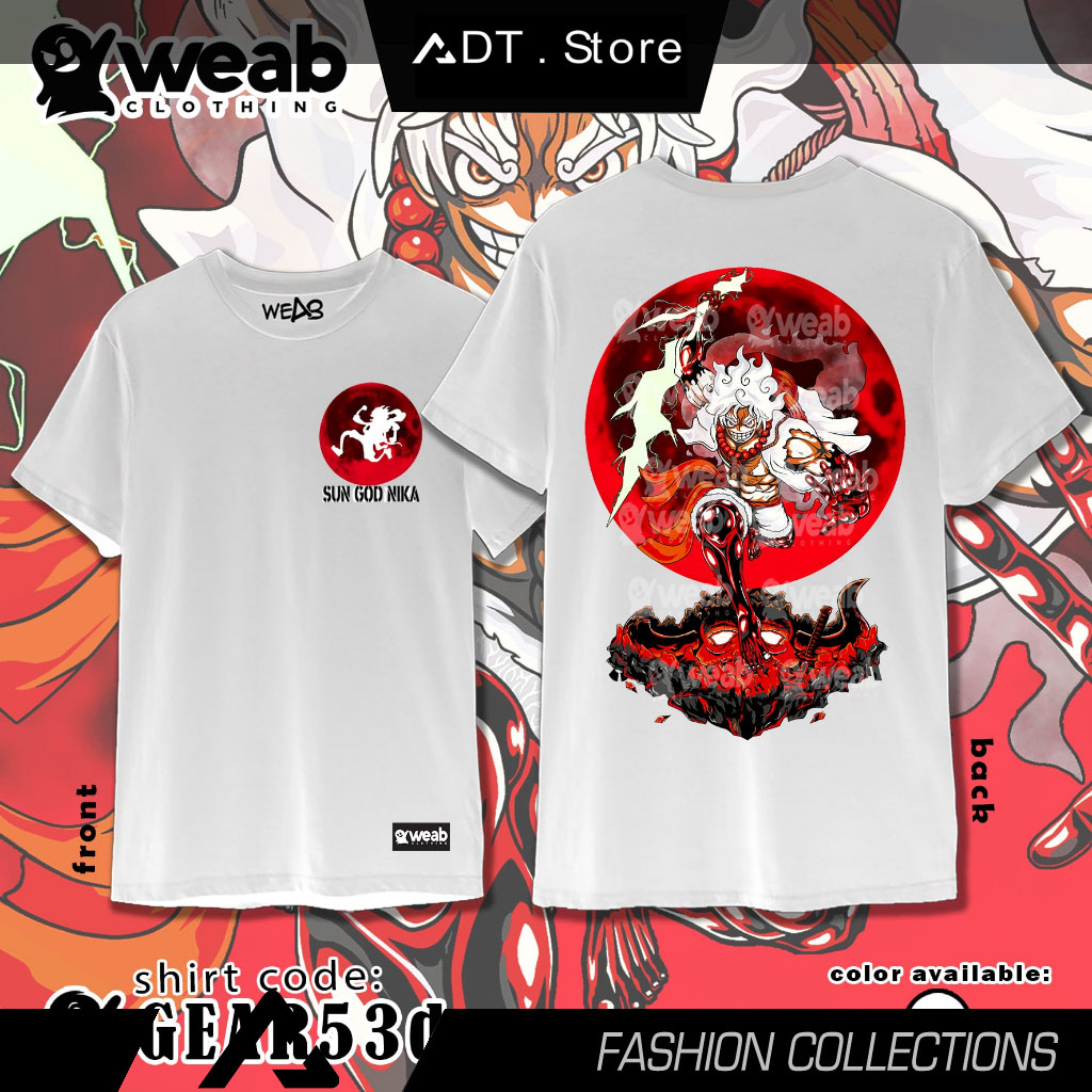 Áo thun hình  WEAB CLOTHING ONE PIECE cực chất giá rẻ mẫu HOT bán chạy