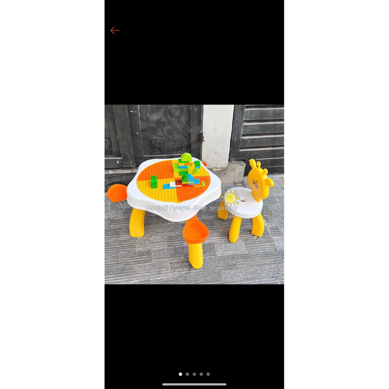 Bộ bàn ghế lego aboutt grow