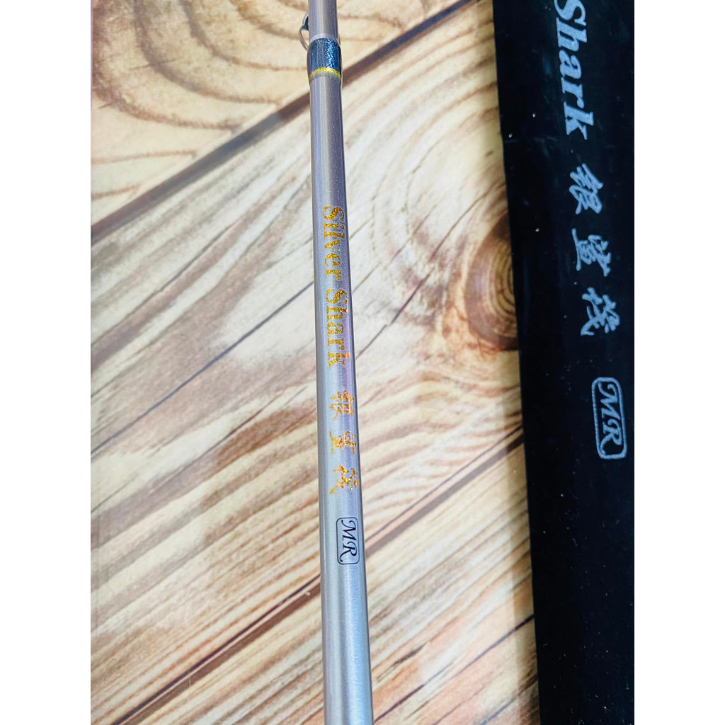 Cần ikada sliver 1m5 bạc siêu đẹp, câu dìa , hói, tráp.