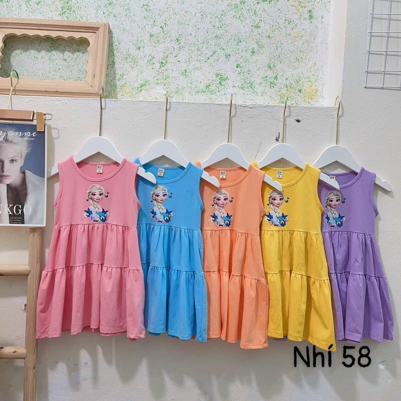 Đầm eo sa cho bé 8kg đến 12kg