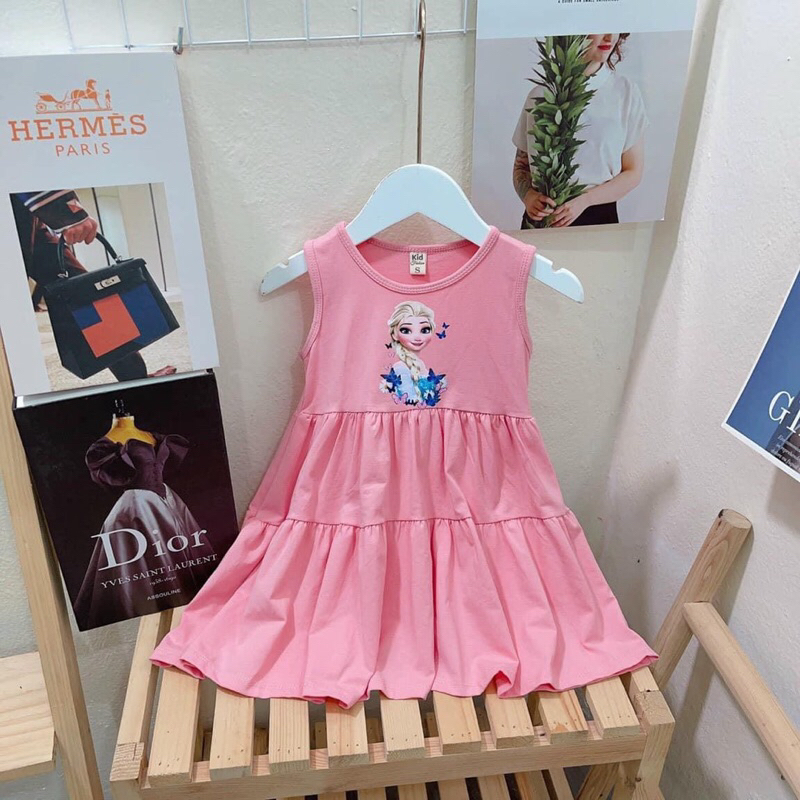 Đầm eo sa cho bé 8kg đến 12kg