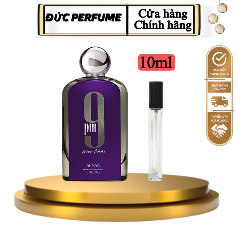 Nước Hoa Afnan 9PM Pour Femme EDP 10ml