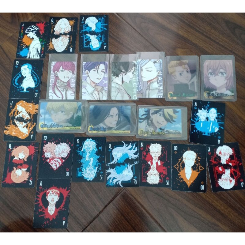 ( Sẵn ) Card/Thẻ sưu tầm Tokyo Revengers nhiều loại