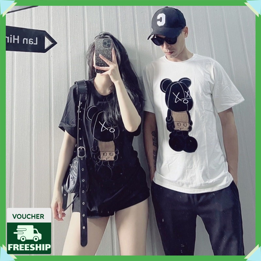 Áo thun nữ nam tay lỡ form rộng Oversize Unisex chất cotton siêu đẹp vải dày dặn mẫu hot 2023