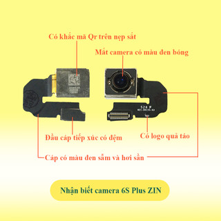 Camera sau 6/ 6S/ 6 Plus/ 6S Plus ZIN BÓC MÁY