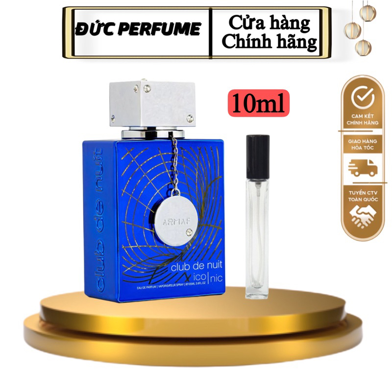 Nước hoa Club De Nuit Iconic 10ml