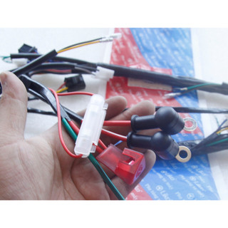 DÂY ĐIỆN SƯỜN XE WAVE NHỎ - ĐỜI ĐẦU ( TRUNG QUỐC )