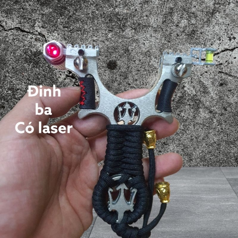 Ná đinh ba laser + tặng 1 dây + kèm bịch bi