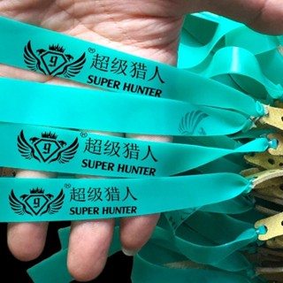 dây thun super hunter xanh ngọc dày 0.7mm dài 150mm