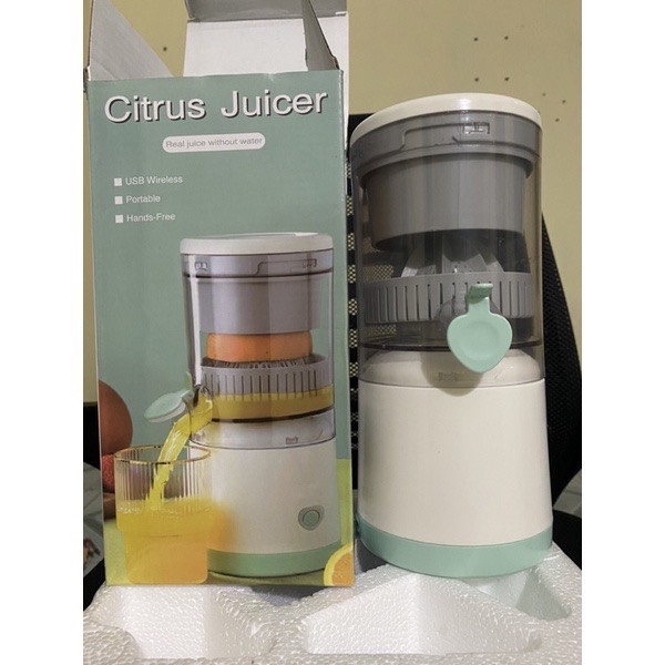 Máy Vắt Cam Tự Động, Ép Cam, Ép Hoa Quả Đa Năng Dung Tích 400ml, Sử Dụng Sạc USB Tiện Lợi Chất Lượng Cao