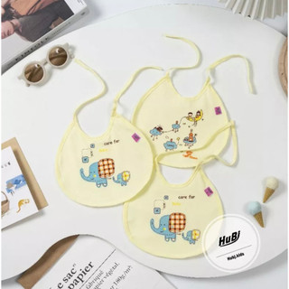 Yếm tròn cotton cho bé ăn dặm