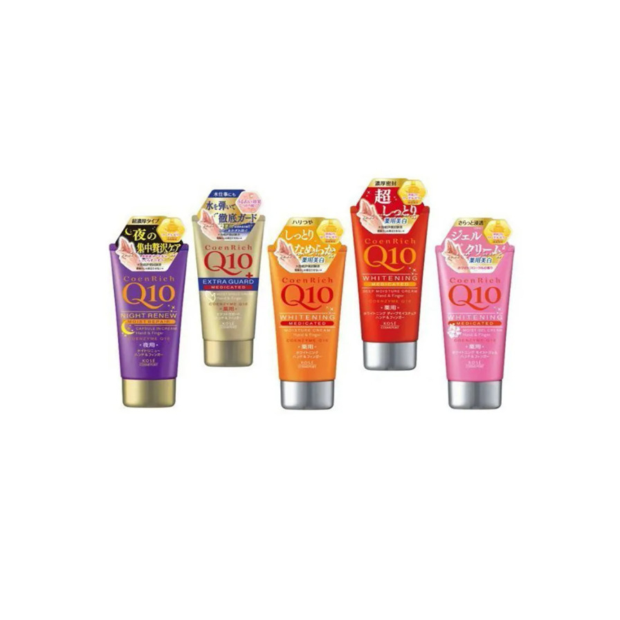KEM DƯỠNG DA TAY Q10 NỘI ĐỊA NHẬT KOSÉ (TUÝP 80GR) - DƯỠNG ẨM GIÚP DA TAY KHÔNG BỊ KHÔ RÁP, DƯỠNG TRẮNG DA BÀN TAY
