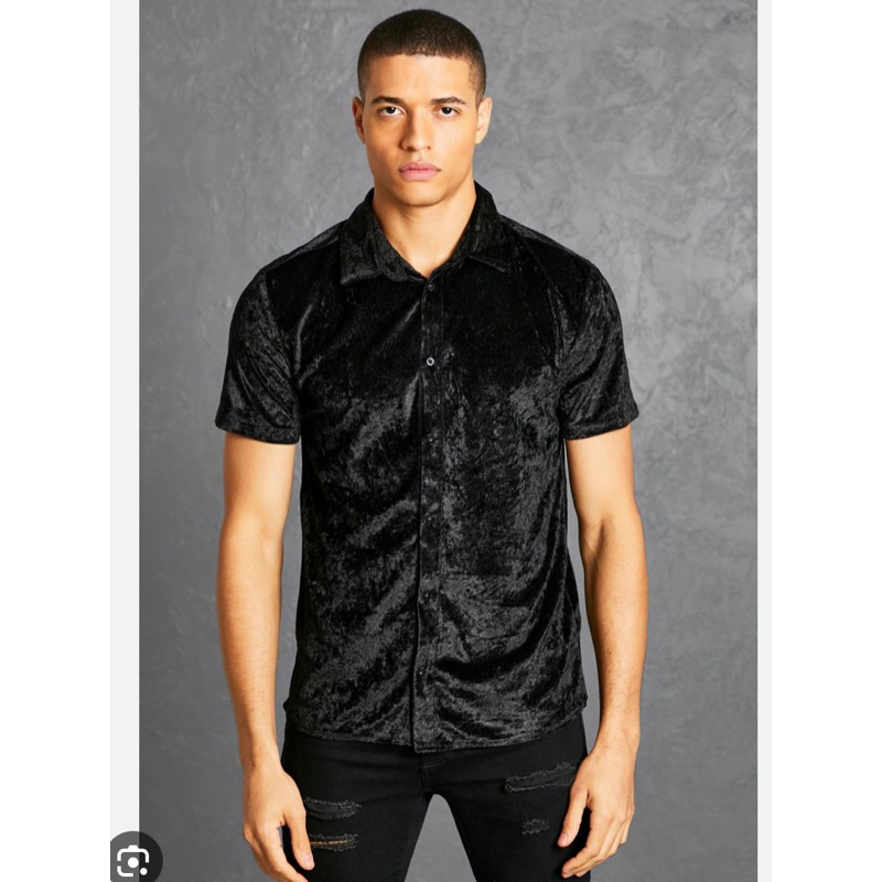 Áo sơmi nhung nam A109