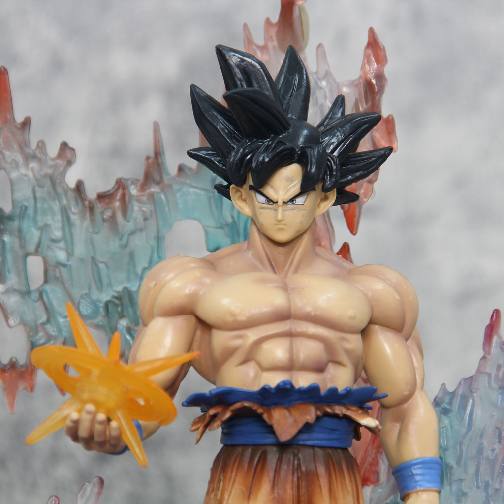 Mô Hình Son Goku Bản Năng Vô Cực 3 đầu thay đổi, cao 35 cm, có hộp màu - Mô hình Dragon Ball