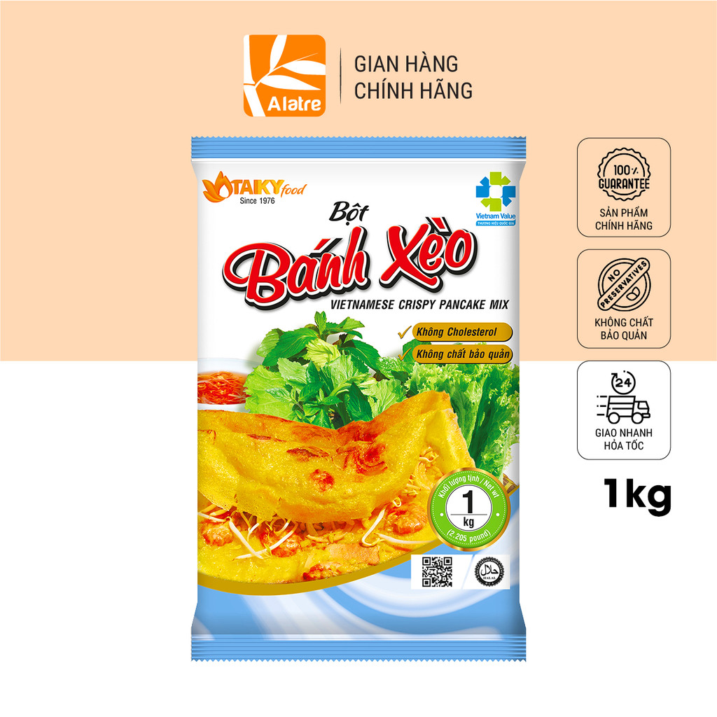 400g  Bột Bánh Xèo TÀI KÝ - Hàng Chính Hãng - Date mới nhất!