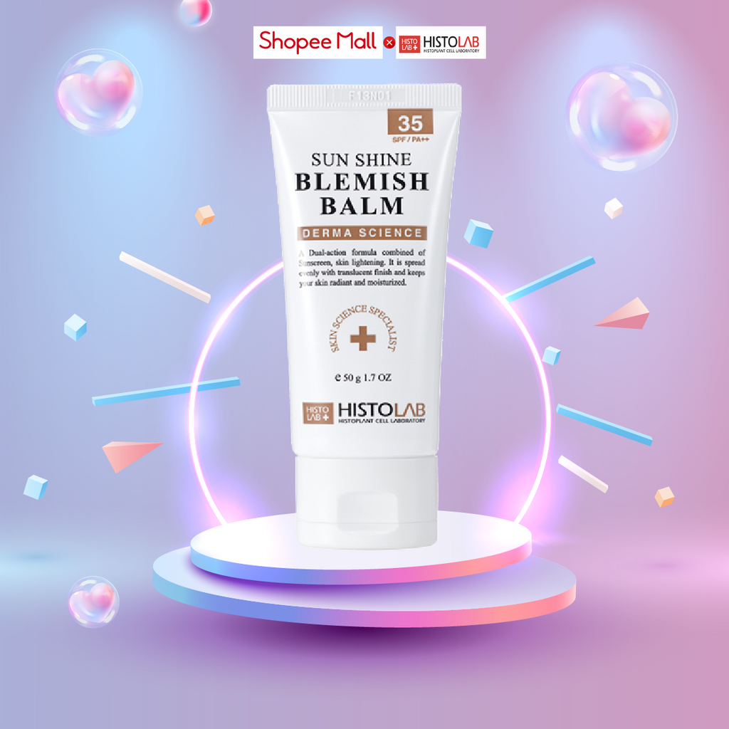 Kem Chống Nắng BB HISTOLAB Sun Shine Blemish Balm SPF35/PA++ - Giúp Che Khuyết Điểm , Làm Sáng Da