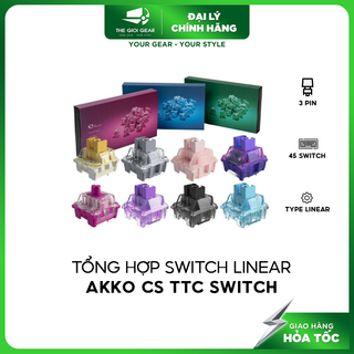 Tổng hợp switch linear - akko cs ttc switch - chính hãng