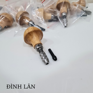 Kềm suốt cán gỗ, dụng cụ khoan dùi mini