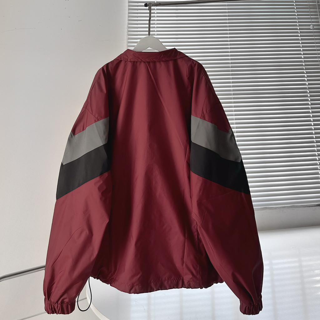Áo khoác dù 2 lớp hình thêu ngôi sao có túi trong nhiều màu form rộng unisex nam nữ_SSSTore
