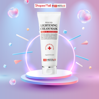 Mặt nạ dưỡng trắng dạng kem histolab lightening cream mask 250g - giúp dưỡng trắng da tự nhiên, giảm thâm nám