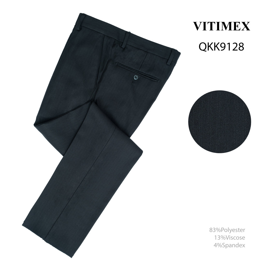 Quần Âu Dáng suông Không Ly QTR9128