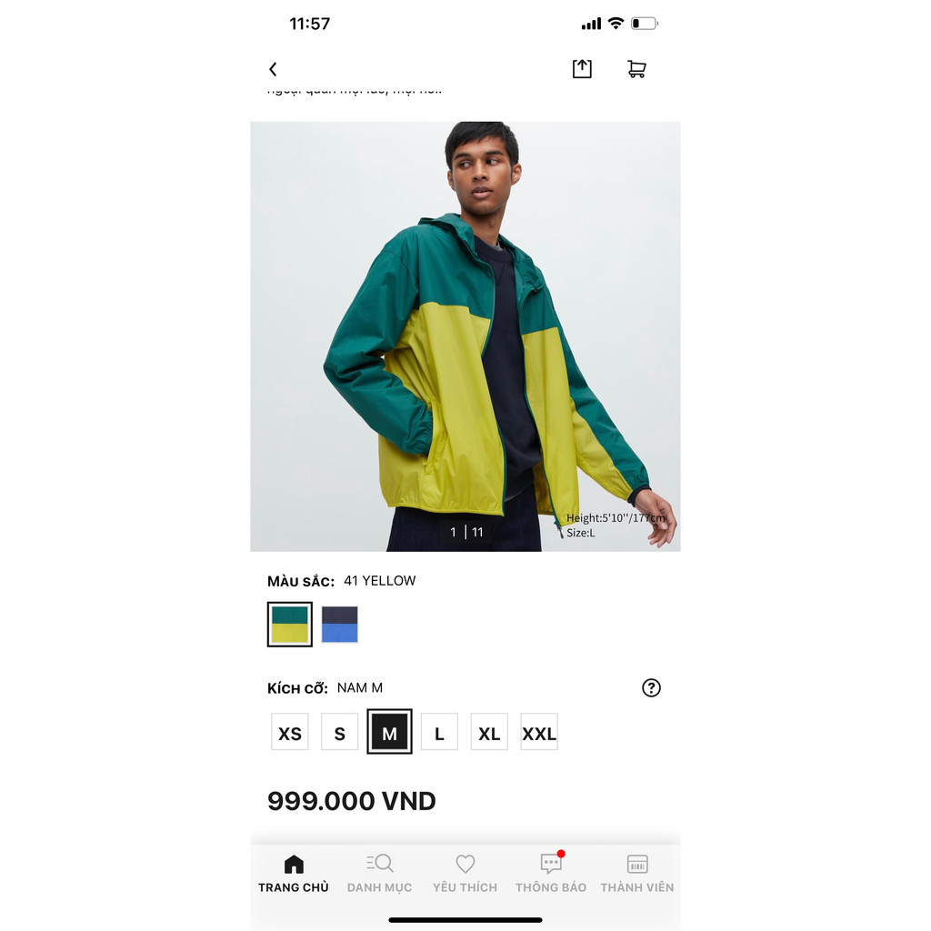 Áo gió pocket-UV cut