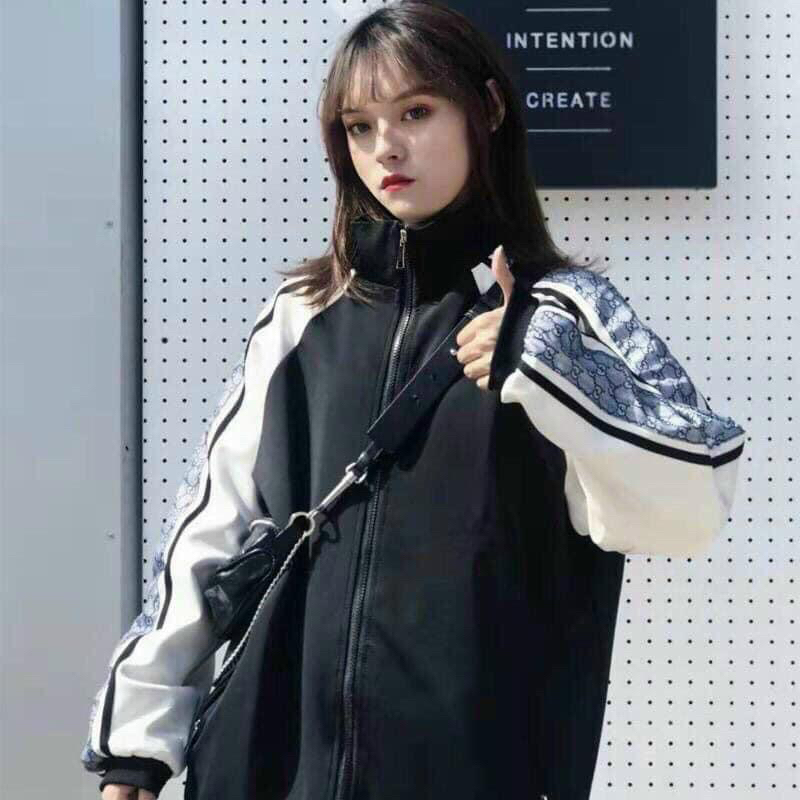 KHOÁC DÙ SỌC TAY GC unisex chất thoáng mát freesize