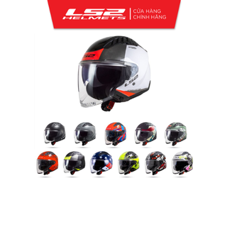 Mũ Bảo Hiểm 3/4 Hai Kính LS2 OF600 Copter
