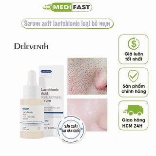 【Giao Hàng24 H】Giám sát bởi hàn guốc Serum Ngăn Ngừa Mụn DELEVENTH   Thu Nhỏ Lỗ Chân Lông Cấp Ẩm Làm Sáng Da
