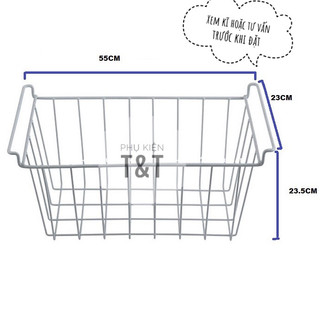 Rổ tủ đông 55cm