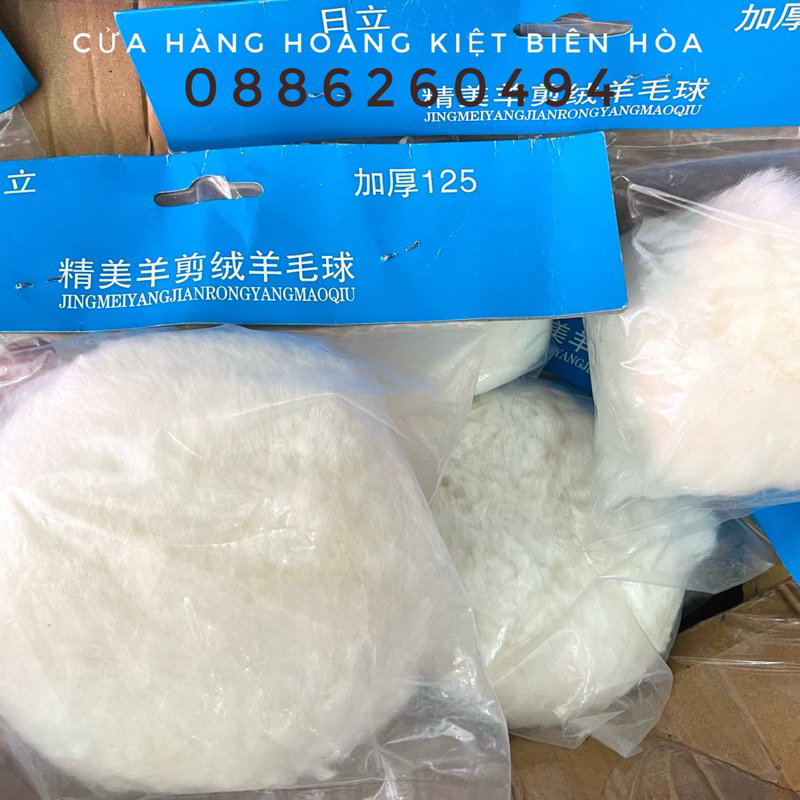 PHỚT LÔNG CỪU ĐÁNH BÓNG 4"/ 5" LOẠI DÀY/MỎNG