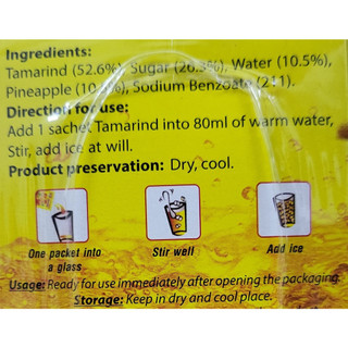 (gói 50g) ĐÁ ME (Me Thái Lan Hạt Mềm) THANH BÌNH Thai Iced Tamarind