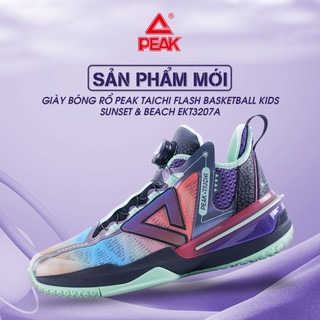 Giày bóng rổ peak taichi flash basketball kid sunset & beach ekt3207a