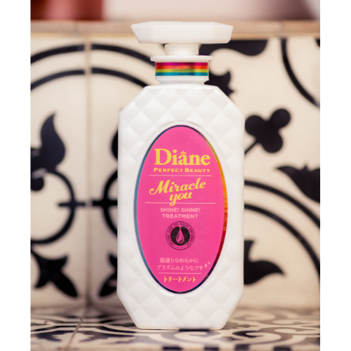 Combo Dầu gội xả phục hồi sáng bóng dành cho tóc nhuộm tẩy Diane Miracle You Shine Shine Shampoo & Treatment