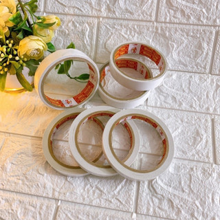 Set 3 cuộn Băng Dính 2 Mặt - Dụng cụ văn phòng - thủ công