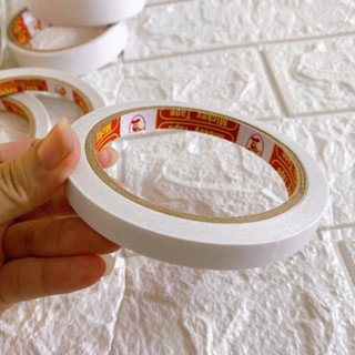 Set 3 cuộn Băng Dính 2 Mặt - Dụng cụ văn phòng - thủ công