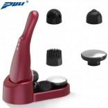 Máy massage cầm tay pin sạc 4 đầu đa năng, sản xuất công nghệ KOREA, kết hợp nhiều tính năng thông minh - PULI PL-622