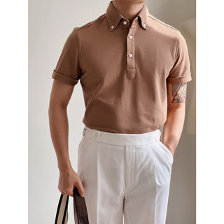 Áo Polo Shirt Cổ Button Down KILEE 2023