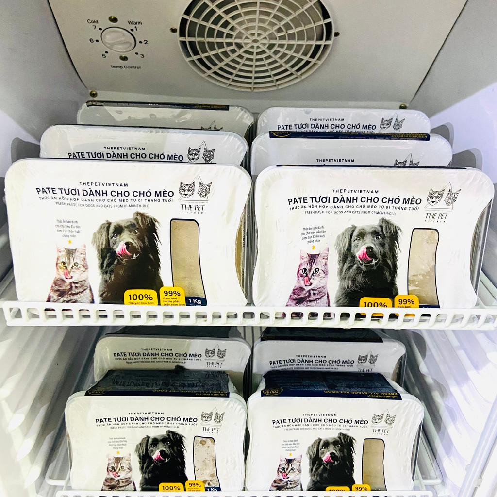 PATE TƯƠI THE PET CHO CHÓ MÈO - HỘP 1KG