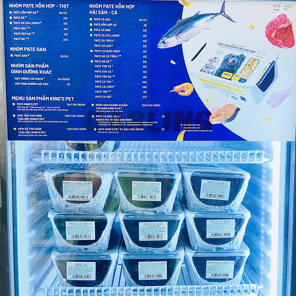 PATE TƯƠI THE PET CHO CHÓ MÈO - HỘP 1KG