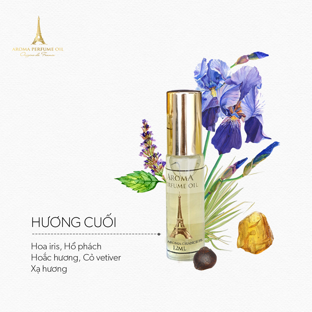 Nước Hoa Pháp AromaChanel Chance Fraiche Nữ Tính, Tươi Mát
