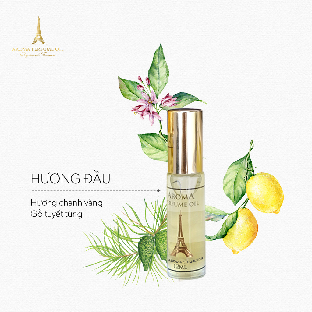 Nước Hoa Pháp AromaChanel Chance Fraiche Nữ Tính, Tươi Mát