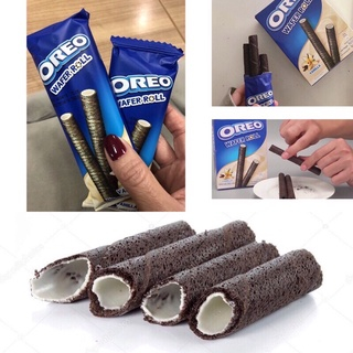 Bánh quế Oreo Wafer Roll 3 x 18gr vị Vani, Socola.