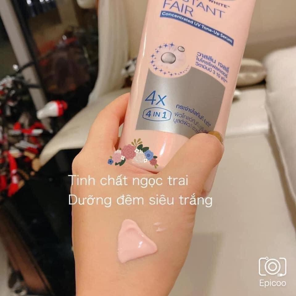 DƯỠNG THỂ VASELINE BODY TONE-UP GLUTA -HYA NÂNG TÔNG TỨC THÌ 320ML
