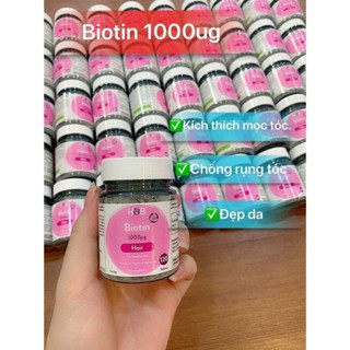 5 Viên Uống BIOTIN - Kích thích mọc tóc