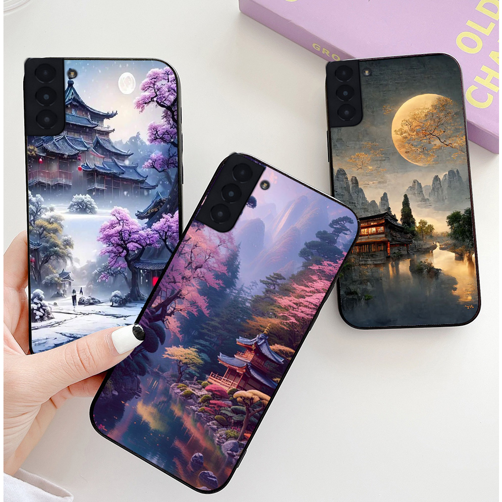 Ốp lưng Samsung s22 / ss s22 plus / ss s22 ultra in hình phong cảnh nhật trung
