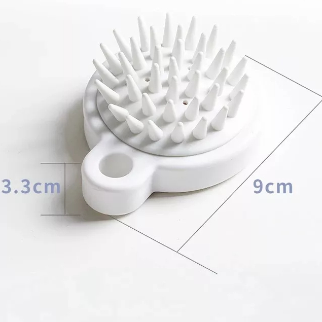 Lược gội đầu Muji Nhật Bản mát xa đầu giảm stress làm sạch da đầu