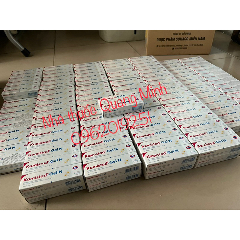 ✅ Gel Nhiệt Miệng Kamistad gel N( Hàng Đức Chính hãng