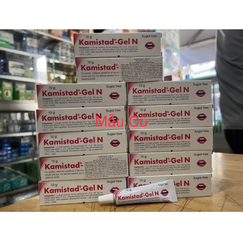 ✅ Gel Nhiệt Miệng Kamistad gel N( Hàng Đức Chính hãng