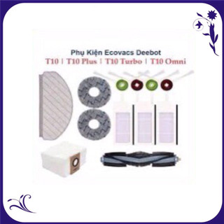Phụ kiện robot ecovacs deebot t10, t10 plus,, phụ kiện robot hút bụi lau nhà ecovacs deebot